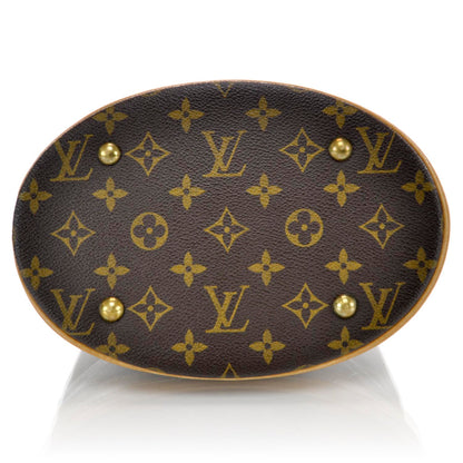 Louis Vuitton Monogram Petit Bucket 23 5 of 9