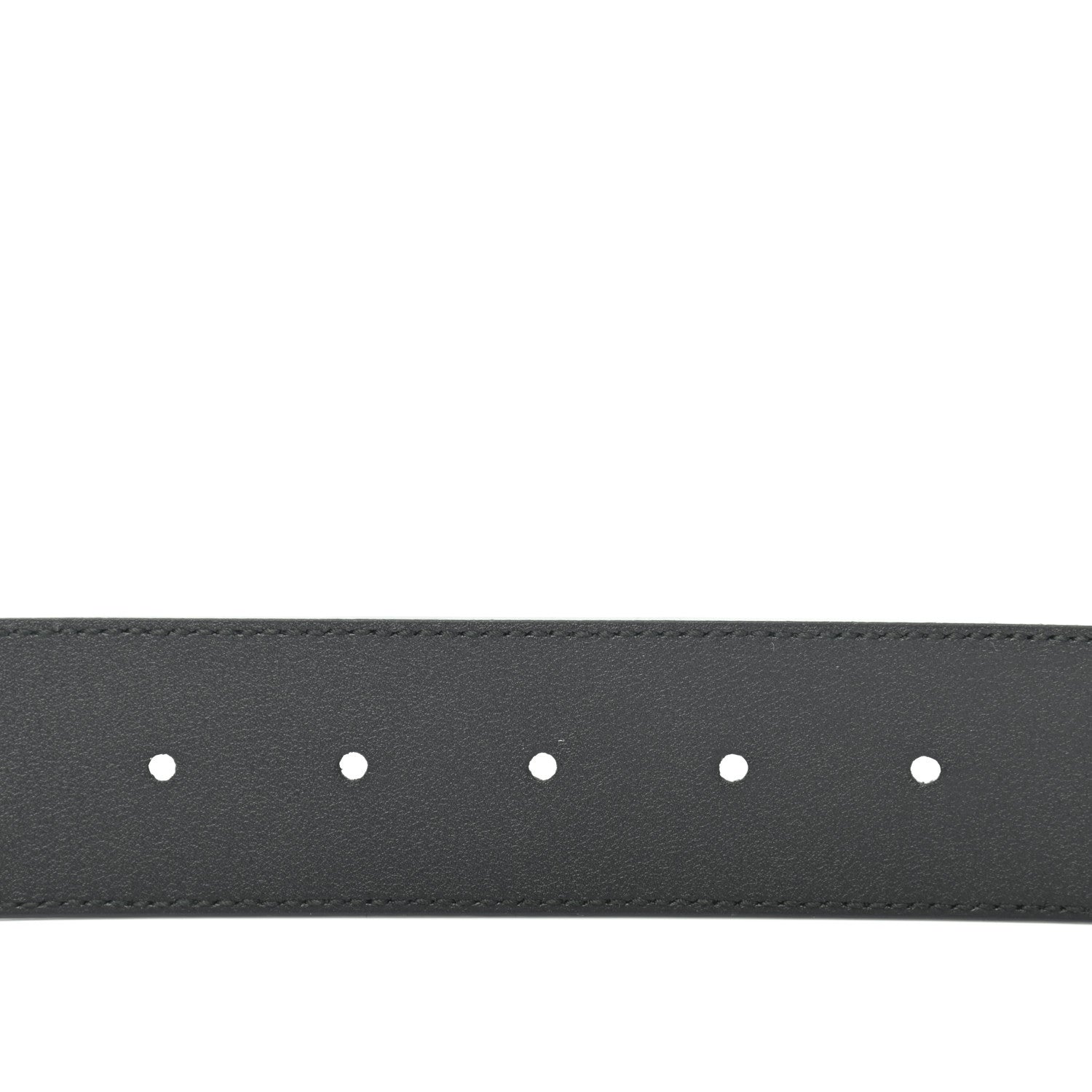Gucci Calfskin Double G 40mm Belt 75 30 Black 3 of 5