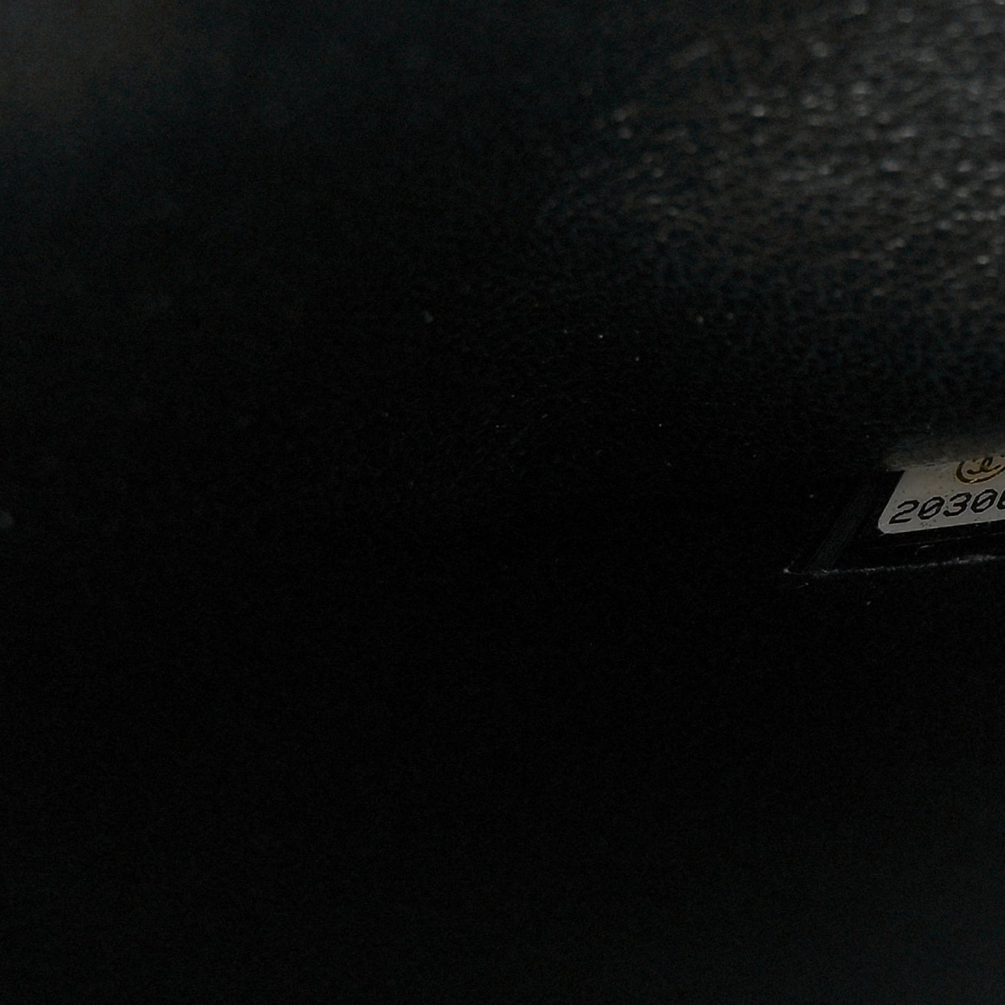 Snakeskin Medium Perfect Edge Flap Black