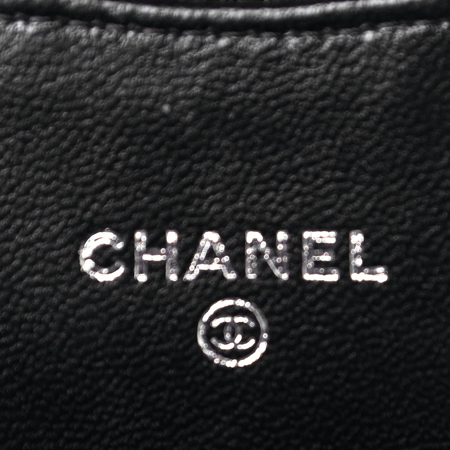 Lambskin Quilted Mini Chain Belt Bag Black