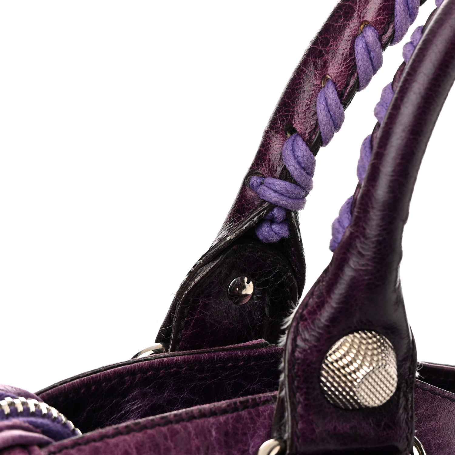 Balenciaga Agneau Giant 21 Silver Hardware City Raisin 20 of 21