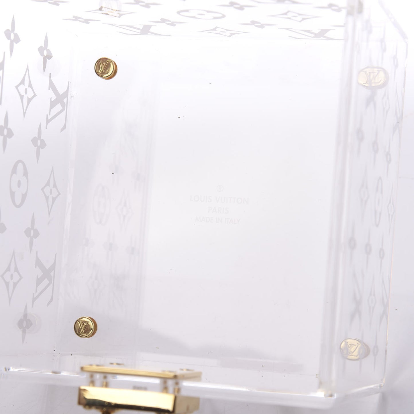 Transparent Plexiglass Cube Scott Box