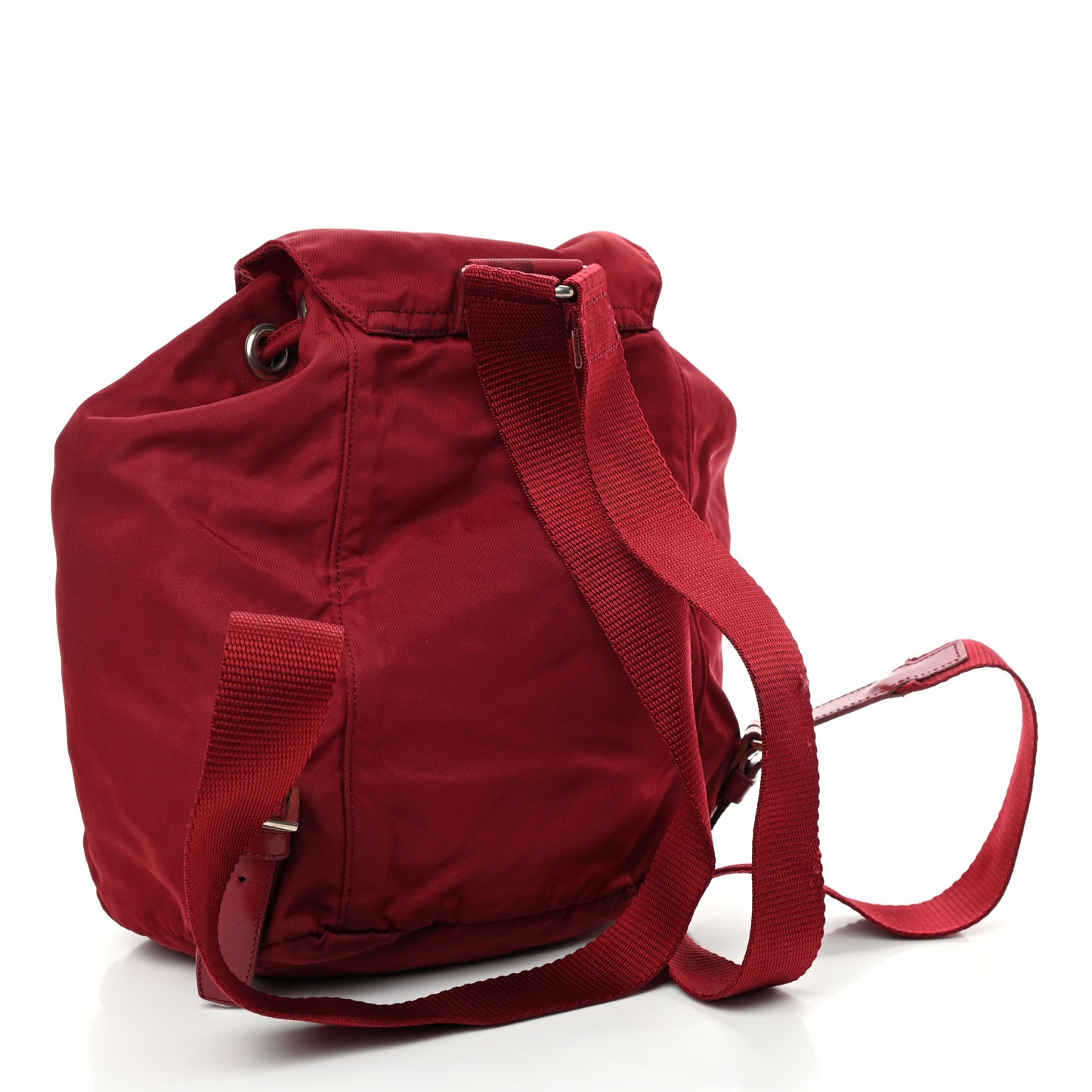 Nylon Vela Backpack Rosso