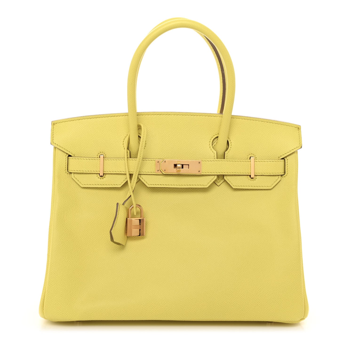 Epsom Birkin 30 Lime