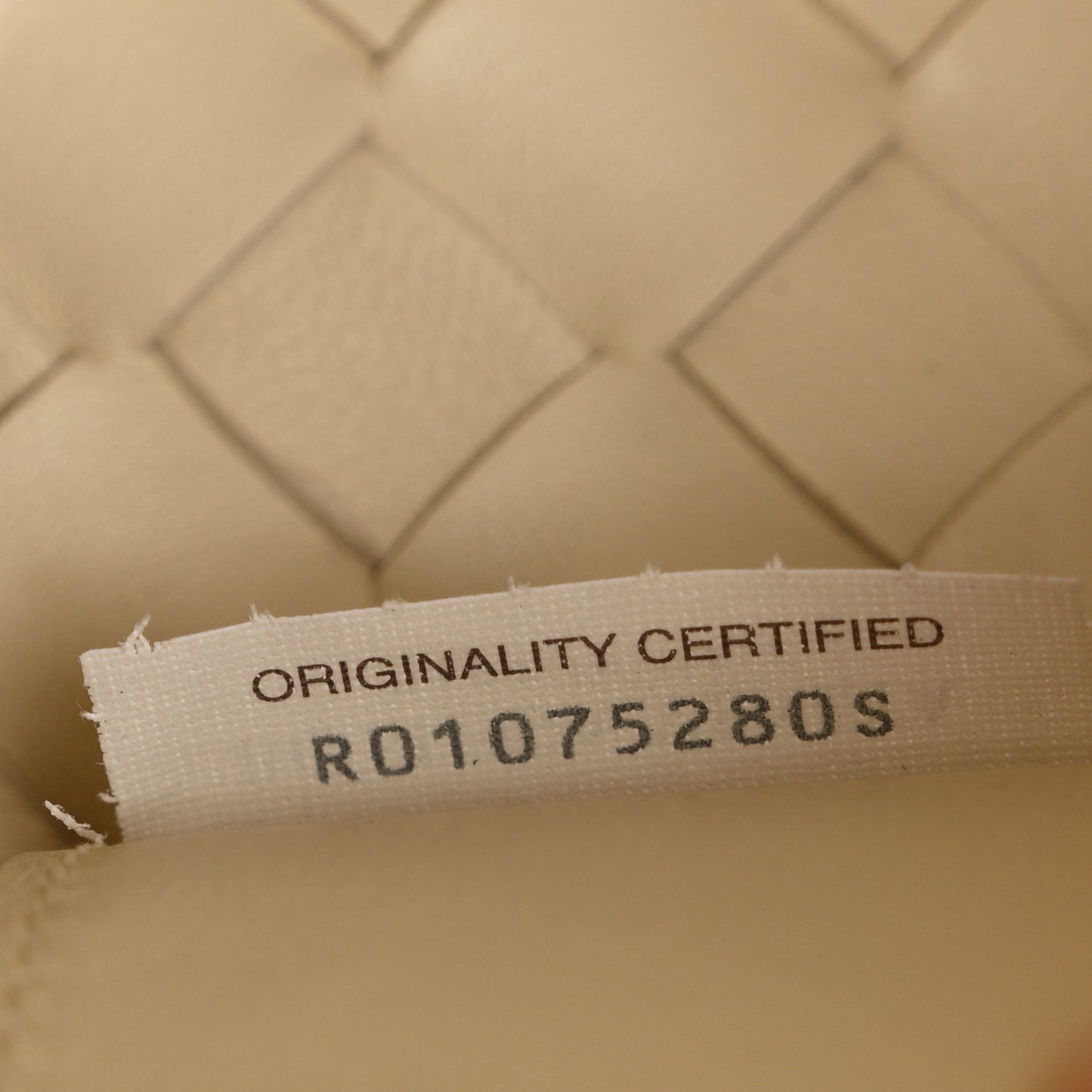 Nappa Intrecciato Small Campana Shoulder Bag Sea Salt