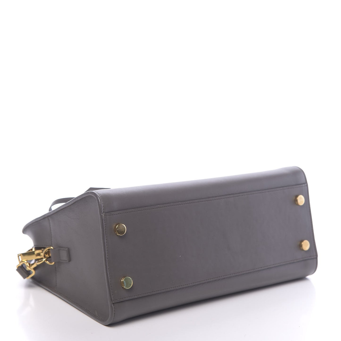 Calfskin Small Monogram Cabas Grey