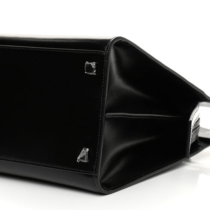 Saint Laurent Shiny Calfskin Medium Uptown Tote Black 11 of 12
