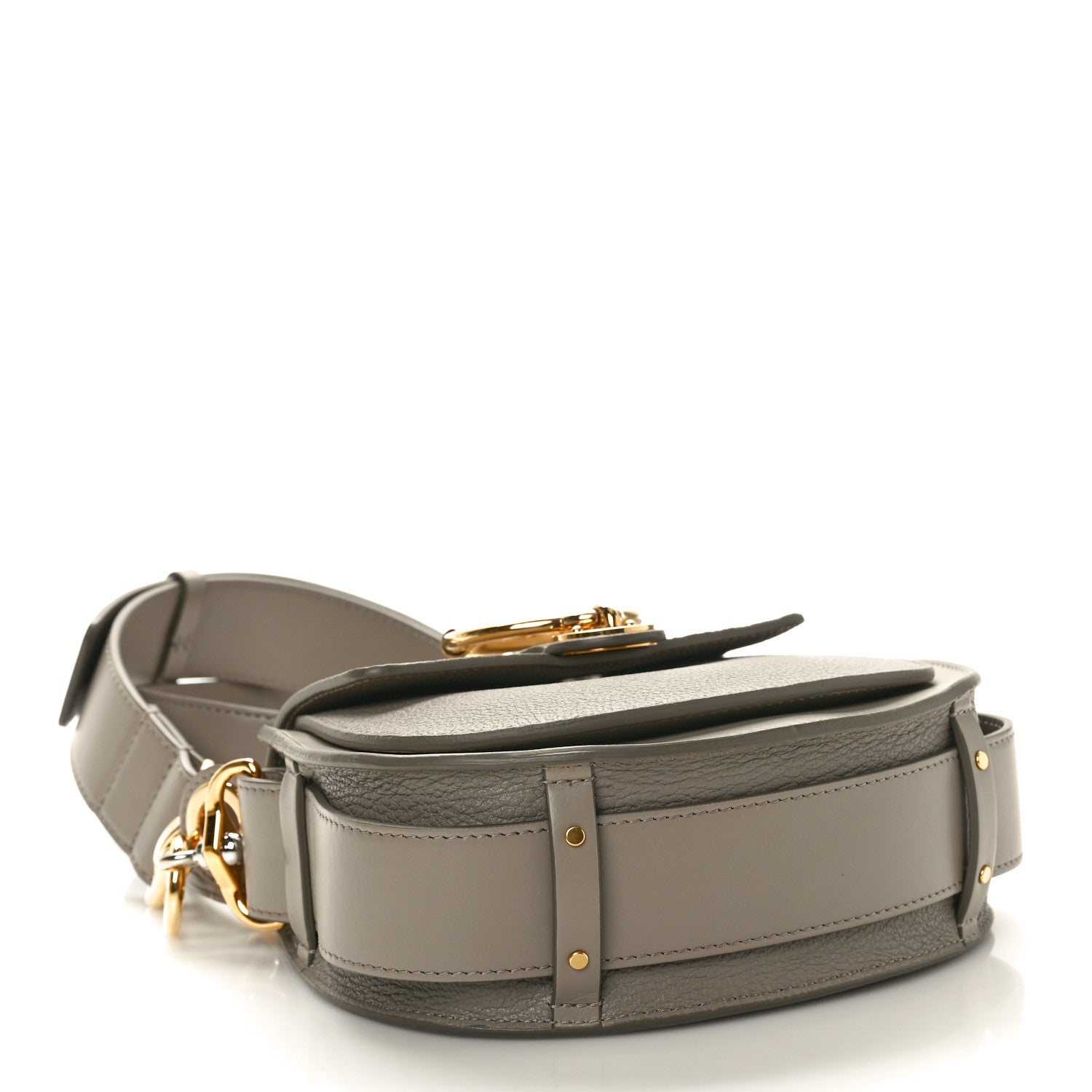 Chloe Calfskin Small Tess Bag Motty Grey 4 of 9
