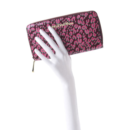 Louis Vuitton Vernis Leopard Zippy Wallet Rouge Fauviste 2 of 9