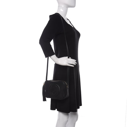 Gucci Pebbled Calfskin Small Soho Disco Bag Black 2 of 10