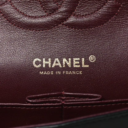 Chanel Lambskin Quilted Medium Double Flap Black 6 of 12