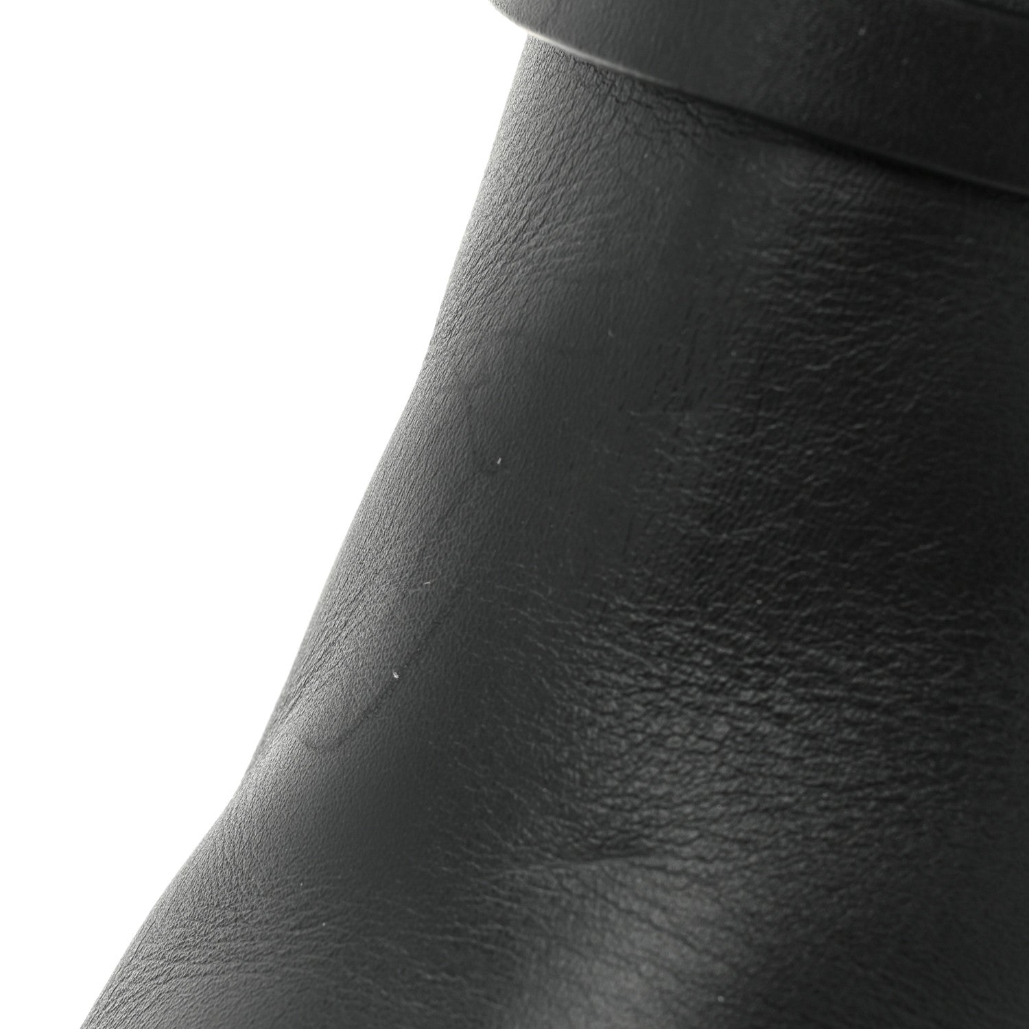 Chanel Calfskin CC Buckle Short Boots 39 Black 9 of 11