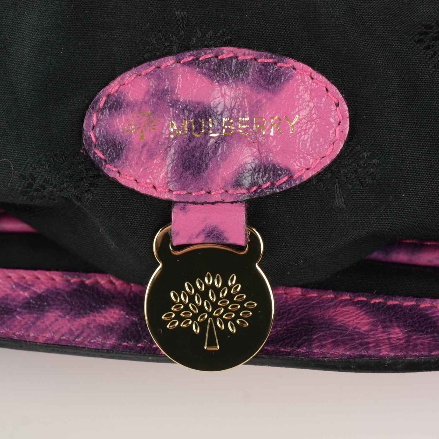 Mulberry Shiny Leopard Alexa Peony Pink 12 of 12