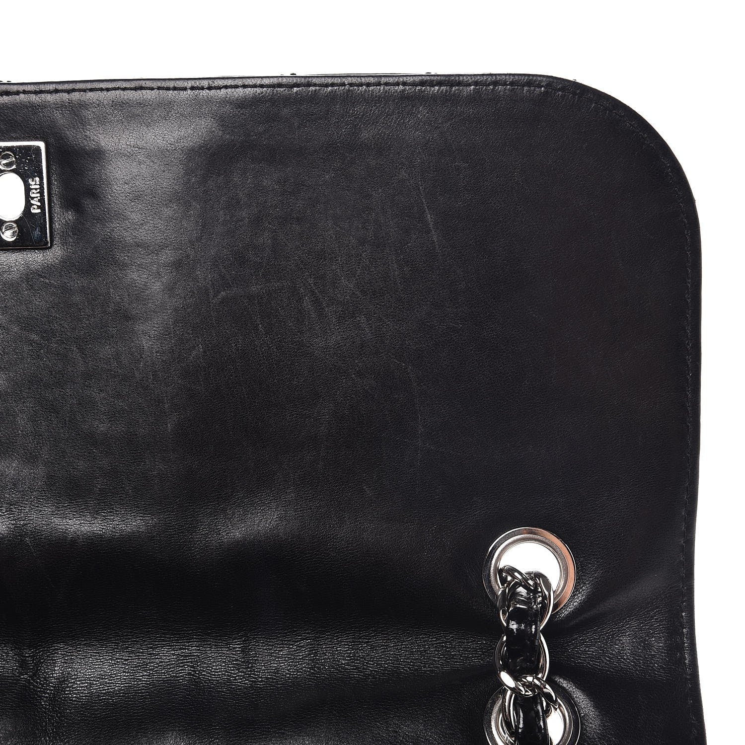 Chanel Vinyl Quilted In the Business Flap Bag Black 9 of 12