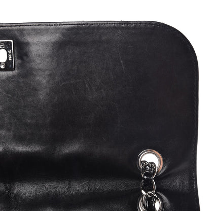 Chanel Vinyl Quilted In the Business Flap Bag Black 9 of 12
