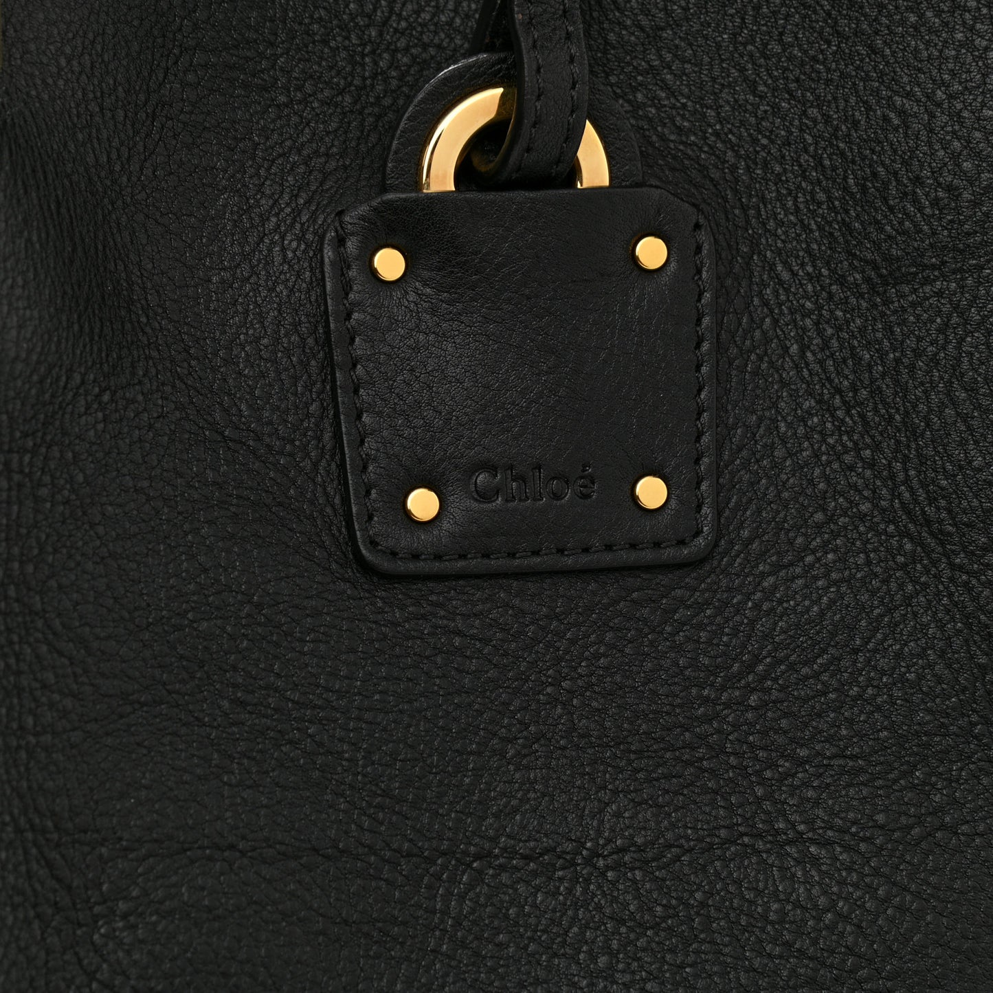 Smooth Calfskin Medium Vick Tote Black