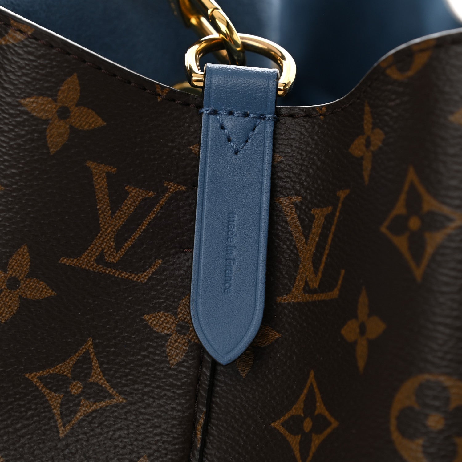 Louis Vuitton Monogram Neonoe MM Blue Jean 7 of 10