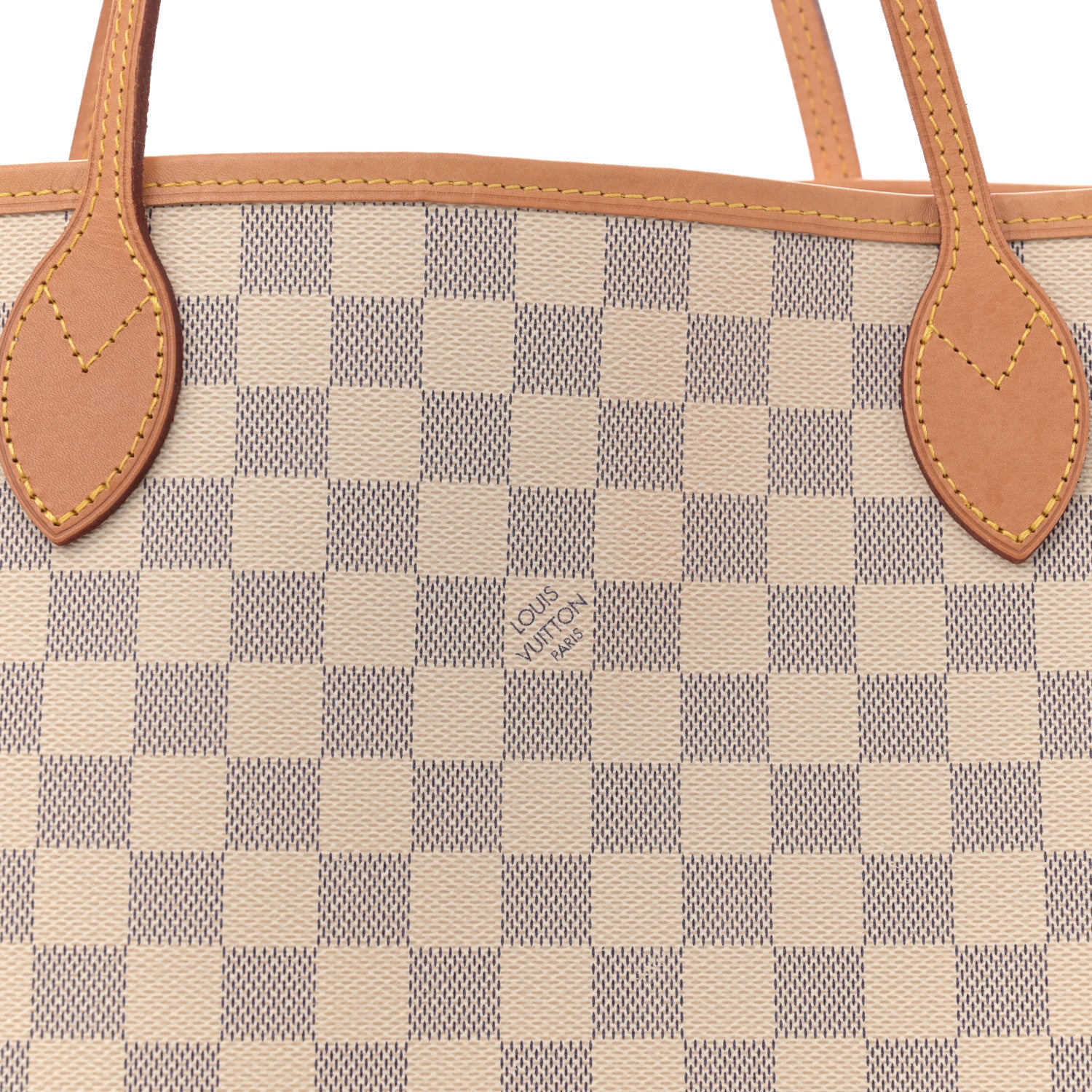 Louis Vuitton Damier Azur Neo Neverfull MM Rose Ballerine 8 of 13