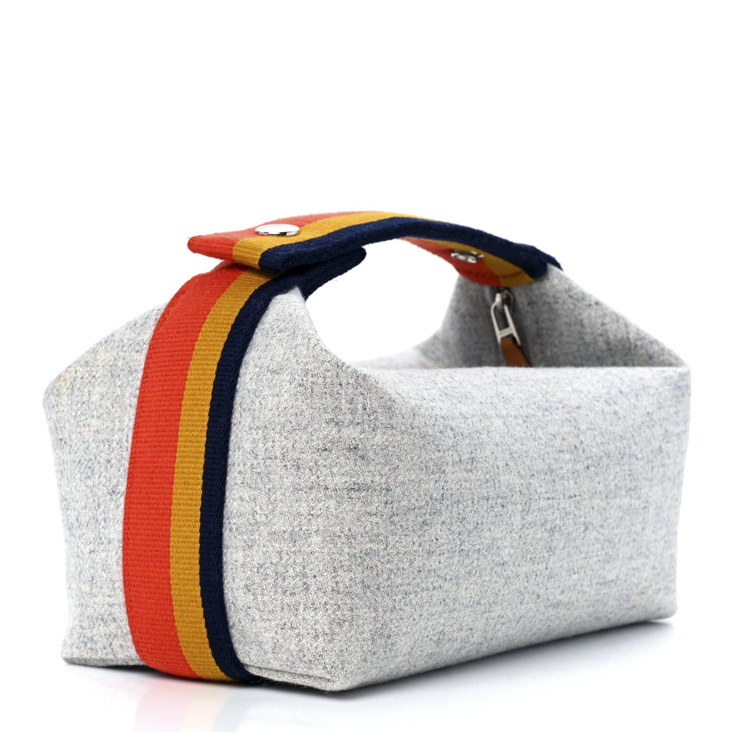 Canvas Small Bride-A-Brac Pouch Gris Flanelle