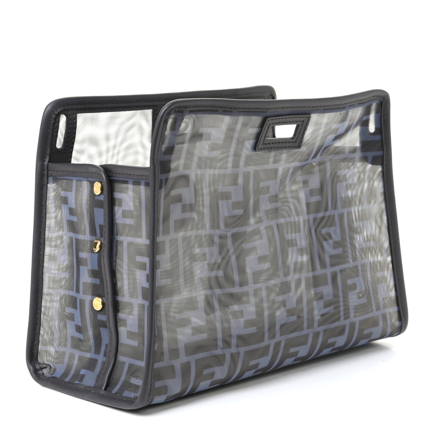 Mesh Vitello Century FF 1974 Mini Peekaboo Defender Cover Azzurro Black Ebano