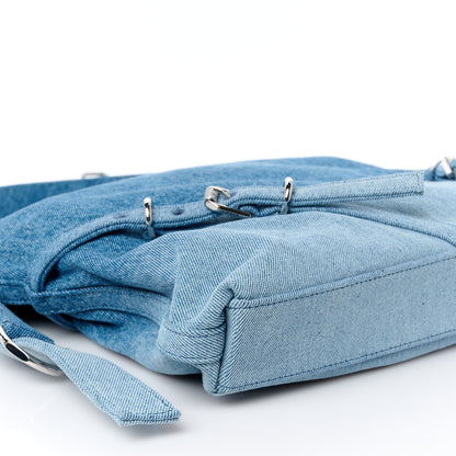 Givenchy Washed Denim Medium Voyou Bag Medium Blue 9 of 10