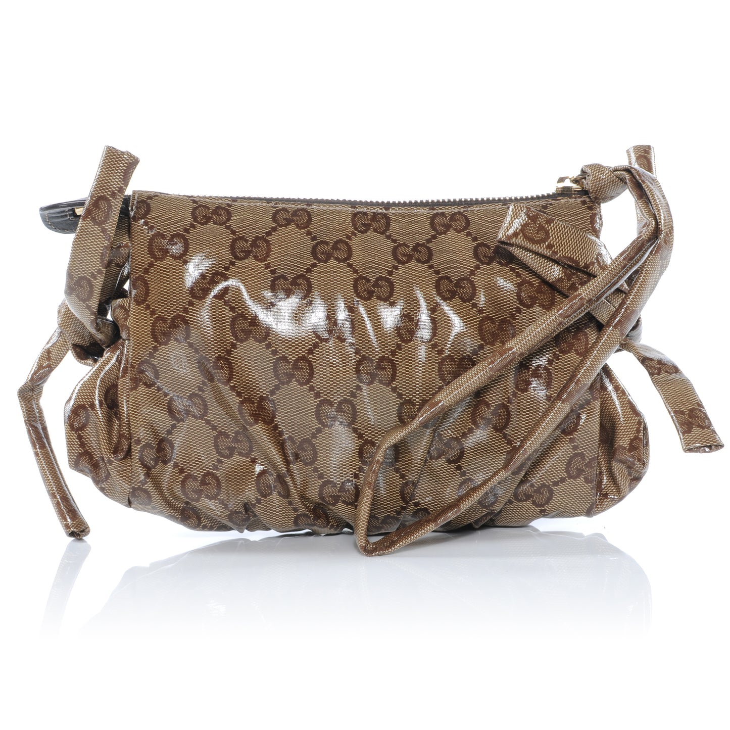 Crystal Monogram Small Hysteria Clutch