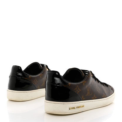 Louis Vuitton Patent Monogram Frontrow Sneakers 36.5 4 of 11