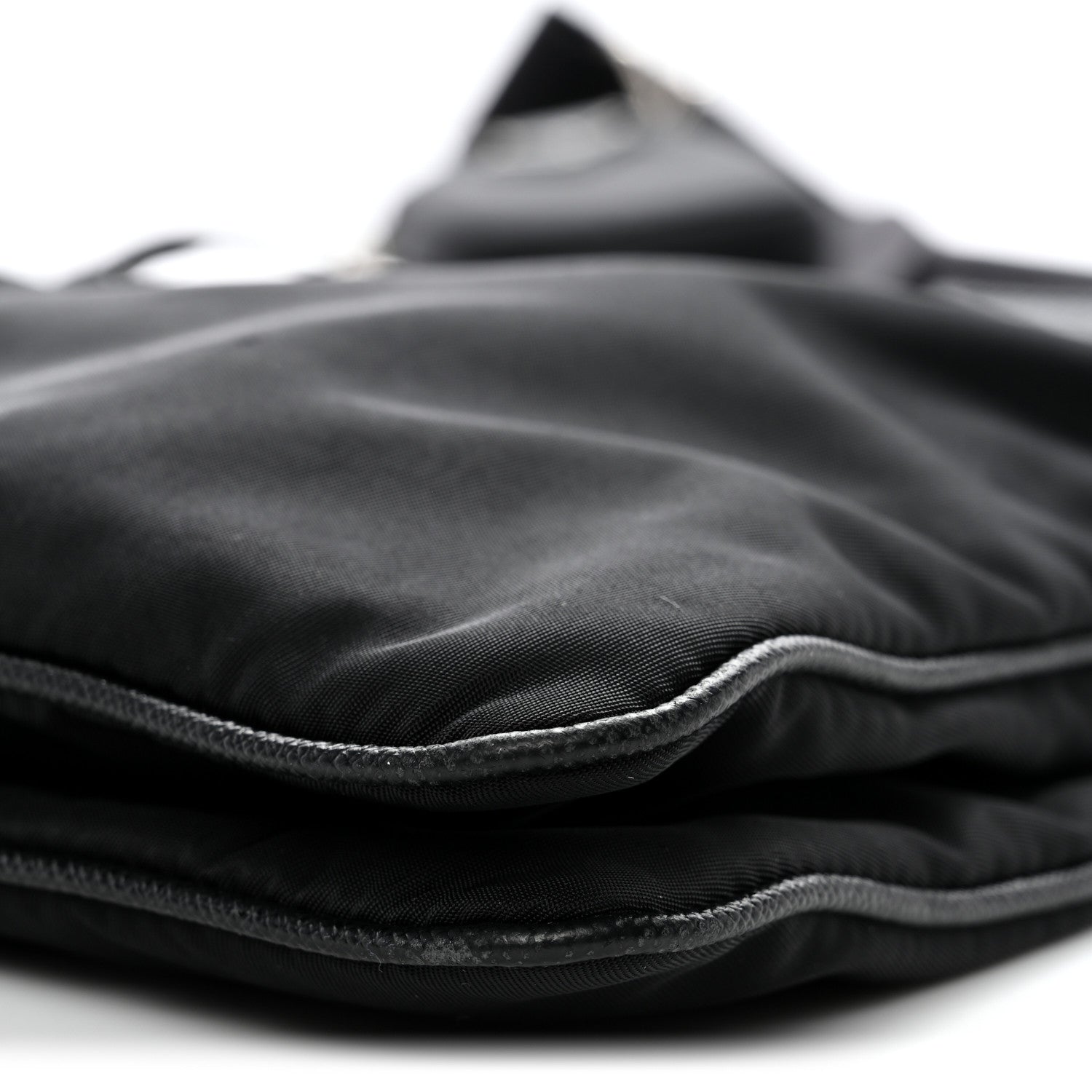Prada Re-Nylon Saffiano Re-Edition 2000 Double Zip Crossbody Bag Black 11 of 13