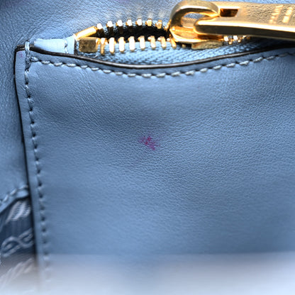 Prada Saffiano Cuir Calfskin Small Monochrome Top Handle Tote Astrale 10 of 12