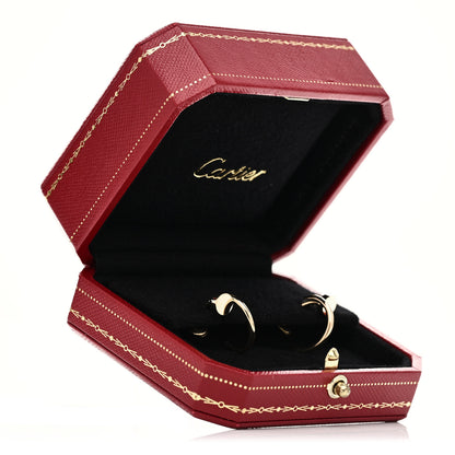 Cartier 18K Yellow Gold Juste Un Clou Hoop Earrings 5 of 5