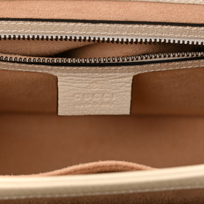 Gucci GG Supreme Monogram Small Queen Margaret Top Handle Bag White 6 of 11