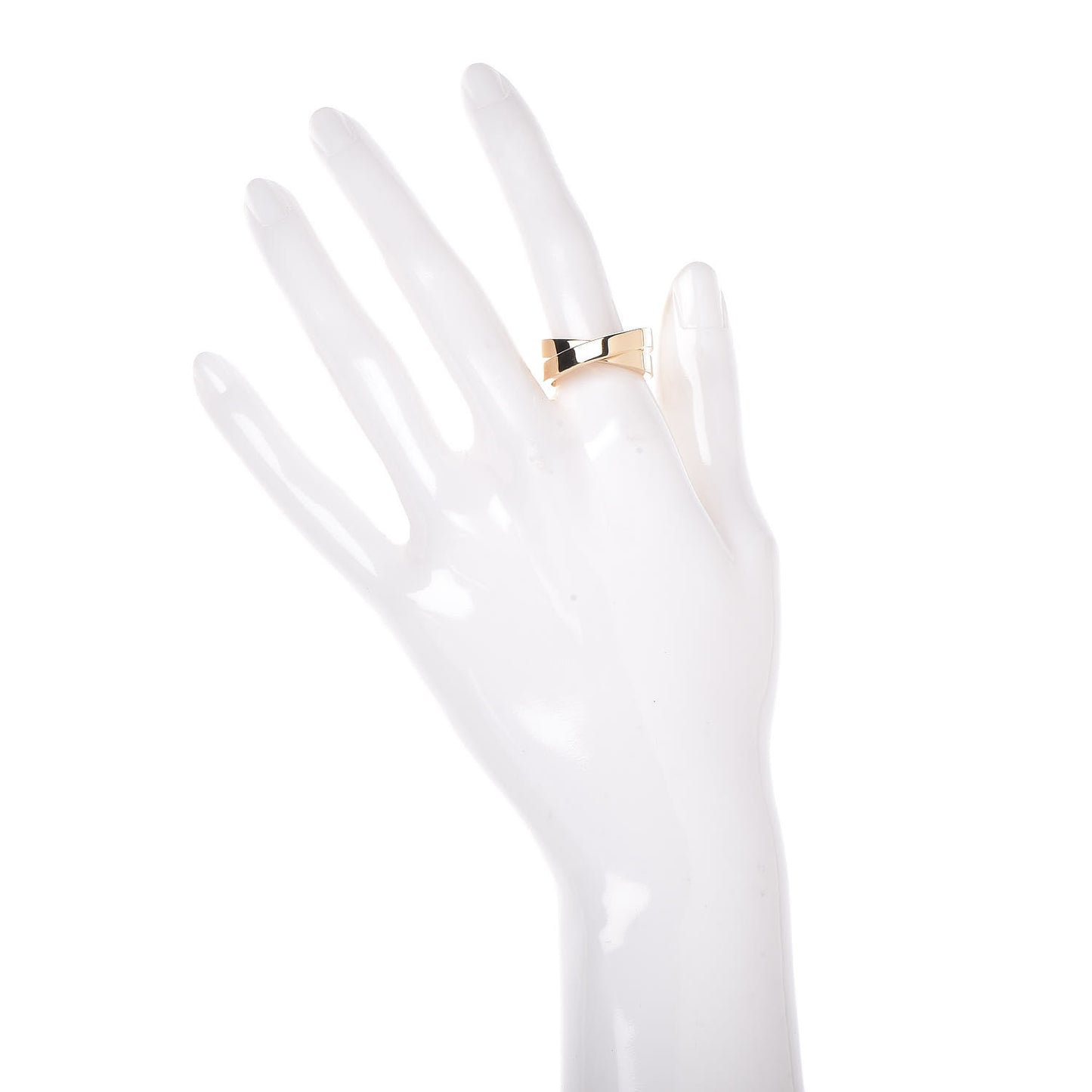 18K Yellow Gold 9mm Paris Nouvelle Vague Ring 55 7.25