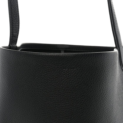 The Row Grained Calfskin Medium N/S Park Tote Black 8 of 10
