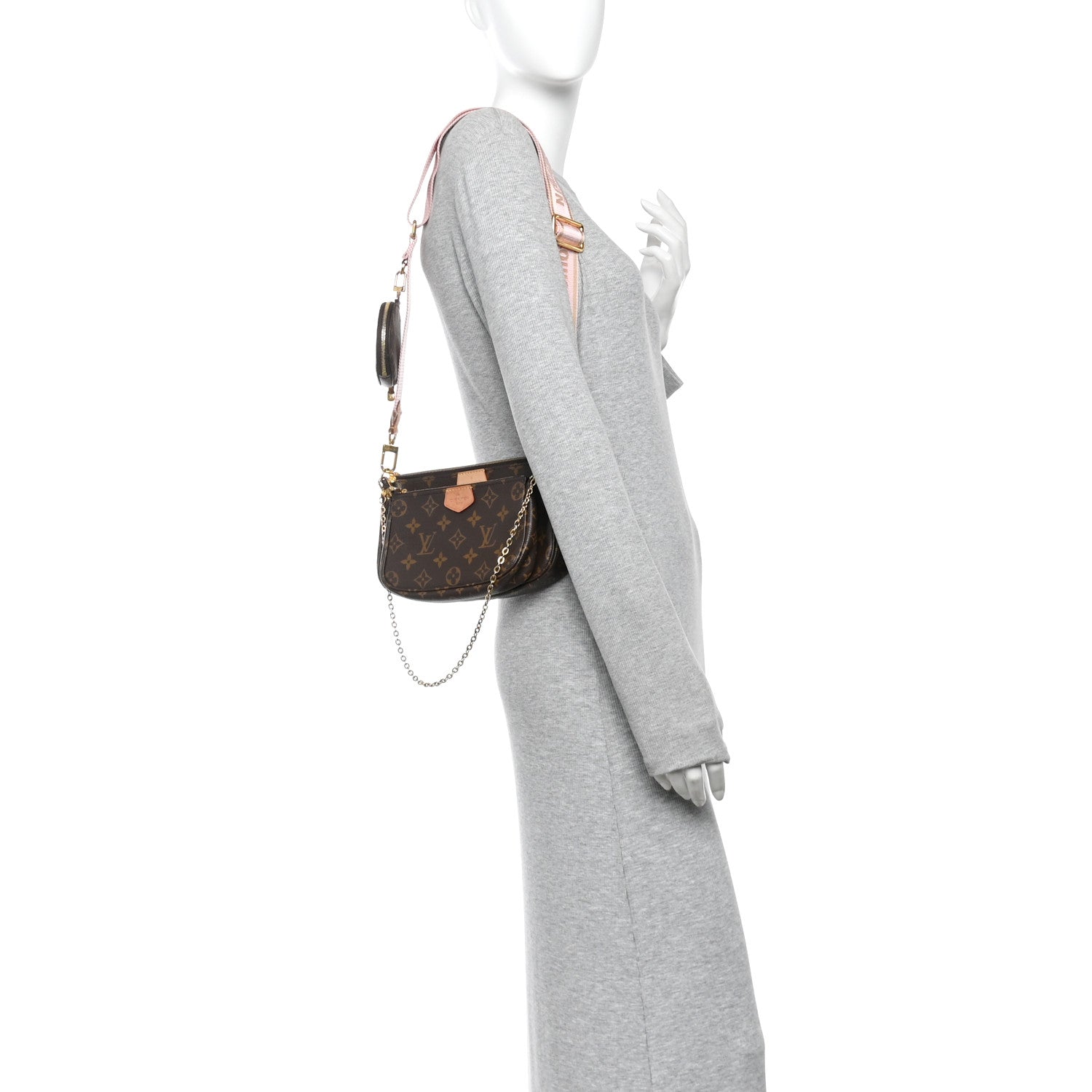 Louis Vuitton Monogram Multi Pochette Accessories Rose Clair 2 of 11