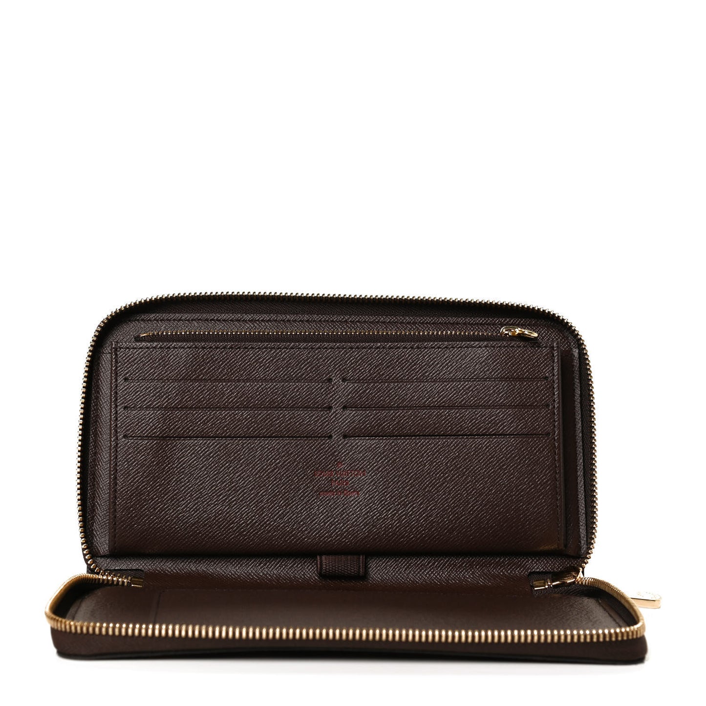 Damier Ebene Zippy Organizer Wallet