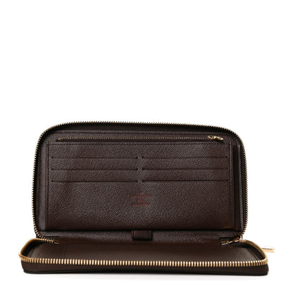 Louis Vuitton Damier Ebene Zippy Organizer Wallet 5 of 9