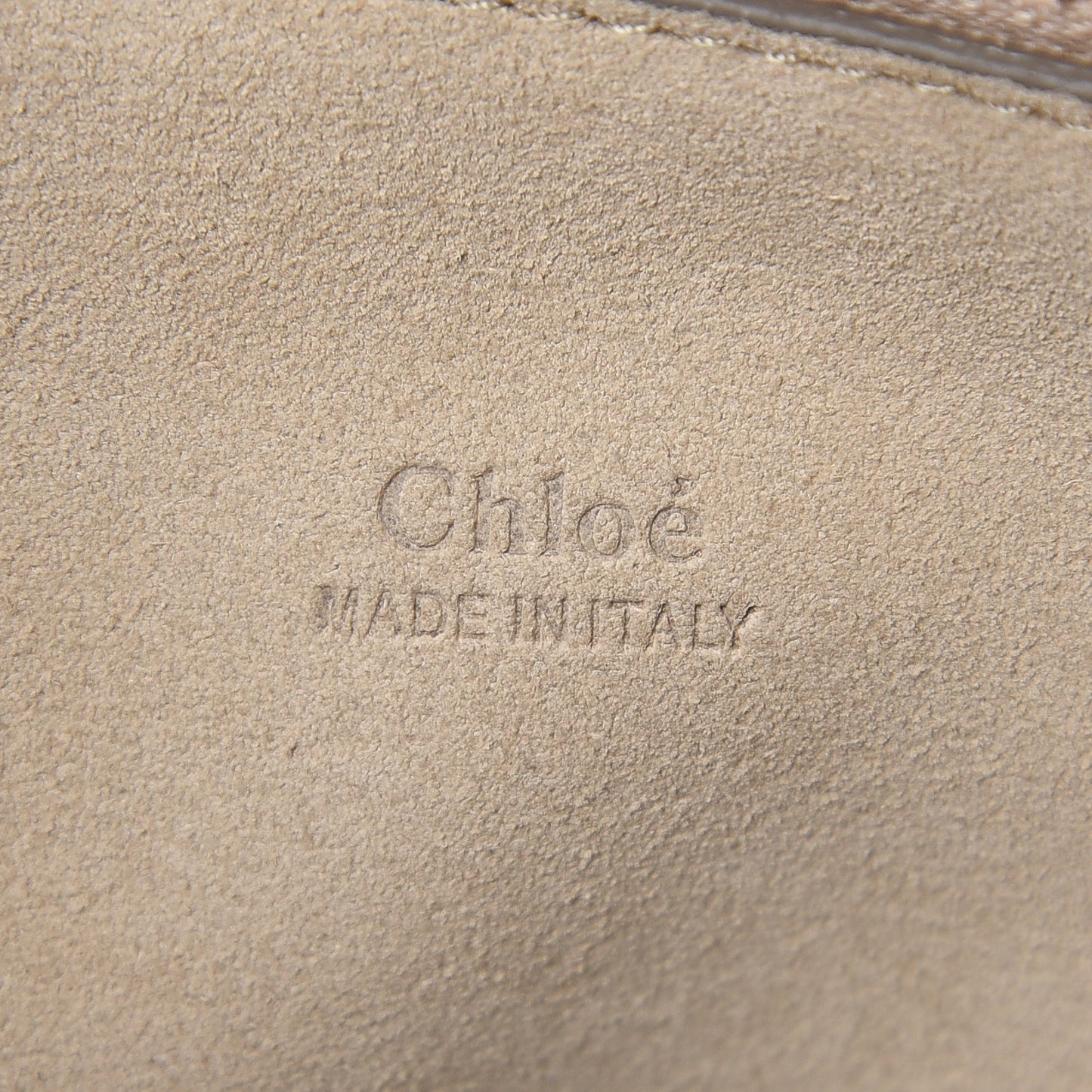Calfskin Suede Medium Faye Shoulder Bag Motty Grey