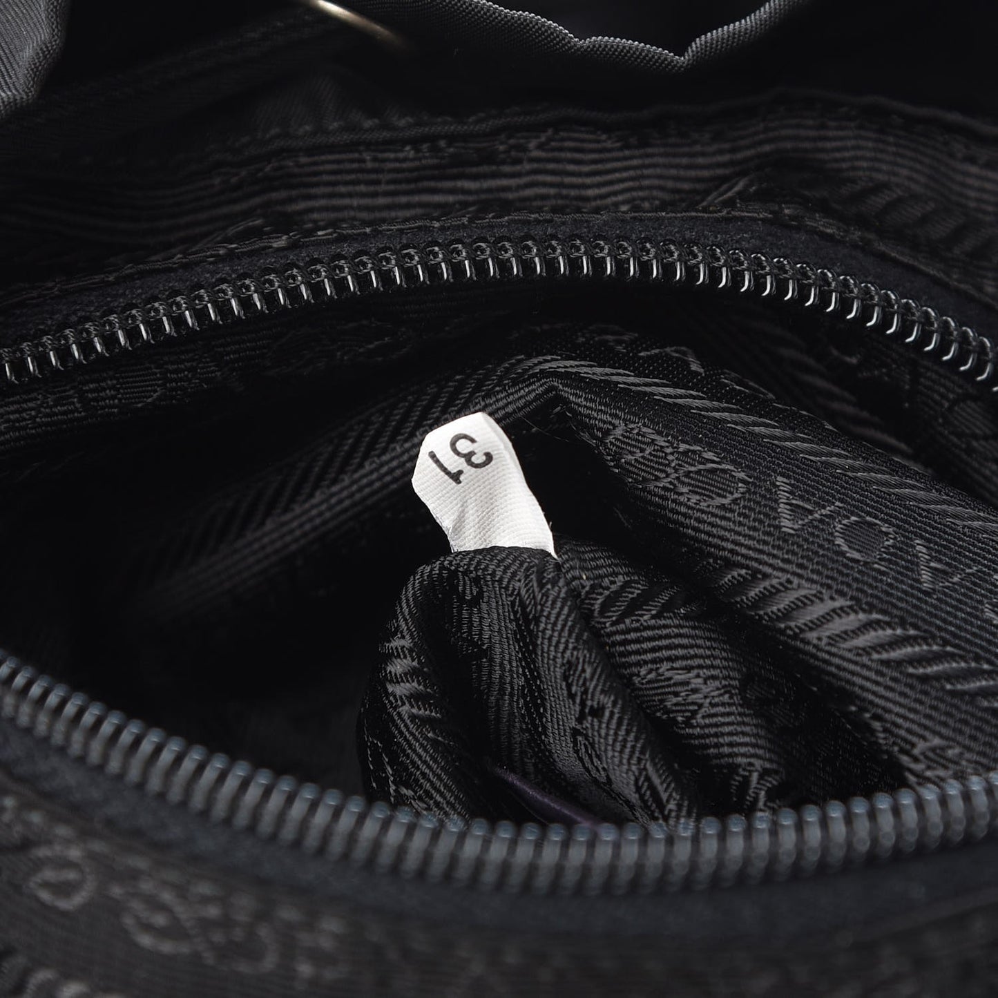 Nylon Vela Medium Backpack Black
