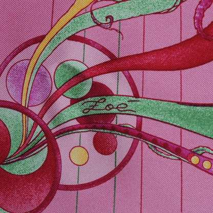 Hermes Silk La Danse du Cosmos Scarf 90 5 of 7