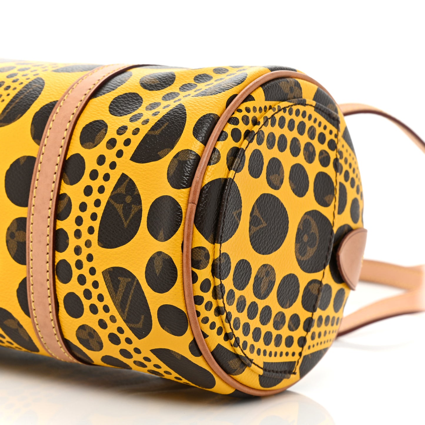 Monogram Kusama Pumpkin Dots Papillon 30 Yellow