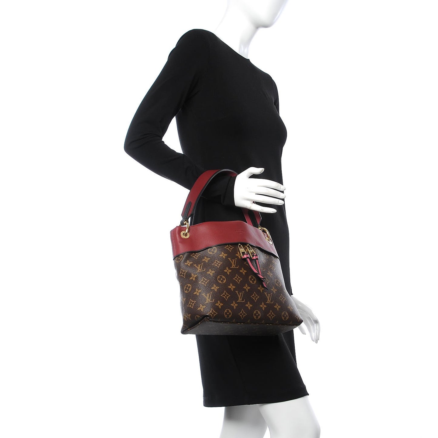 Monogram Tuileries Besace Rose Bruyere