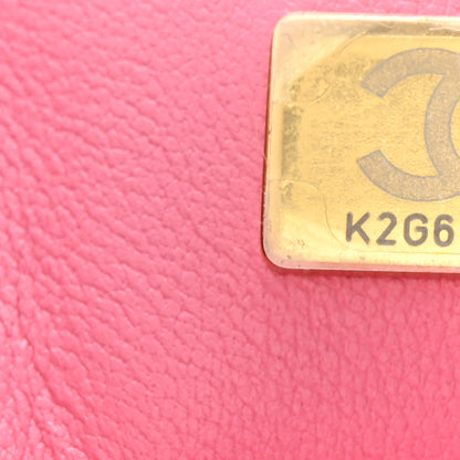 Chanel Tweed Quilted Mini Rectangular Flap Pink Multicolor 7 of 11