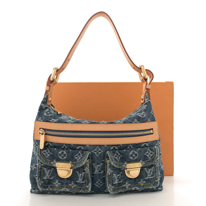 Louis Vuitton Monogram Denim Baggy PM Blue 12 of 12