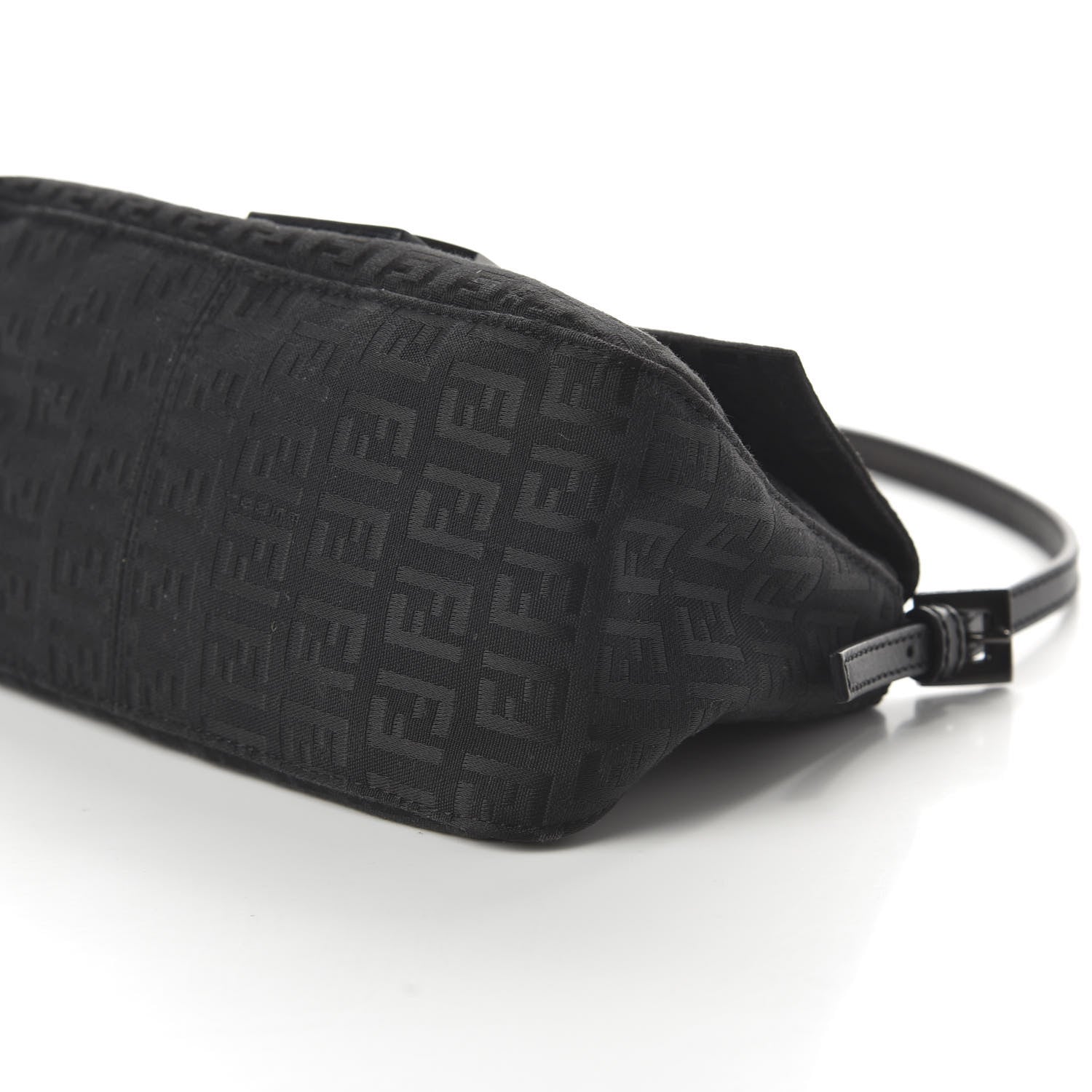 Fendi Zucchino Mini Mama Baguette Black 7 of 9