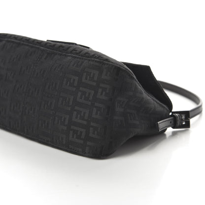 Fendi Zucchino Mini Mama Baguette Black 7 of 9