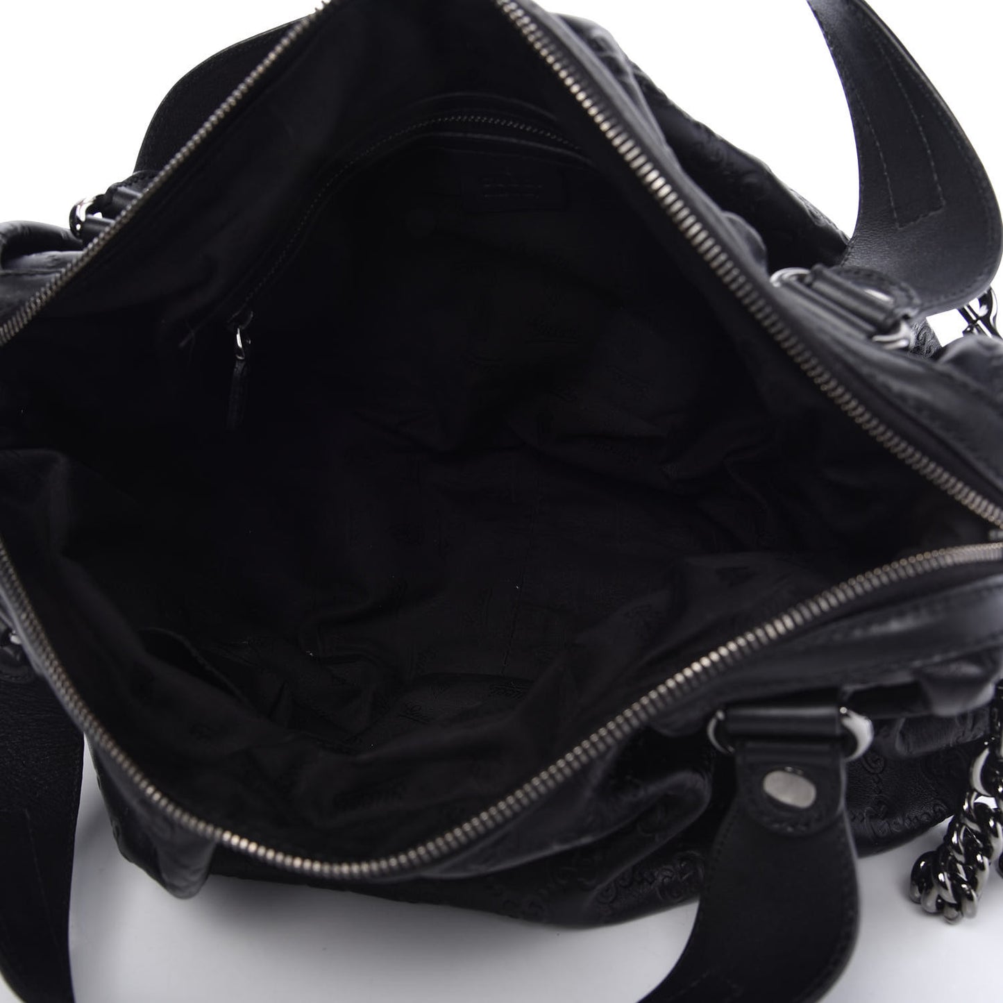 Guccissima Medium Icon Bit Boston Black