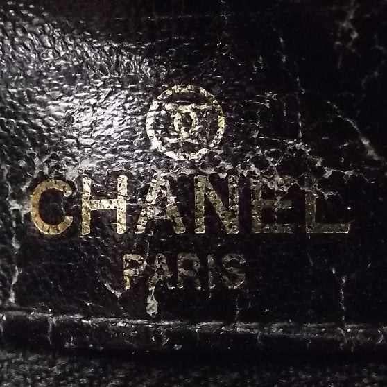 Chanel Vintage Quilted Lambskin Tassel Camera Case Black 9 of 9
