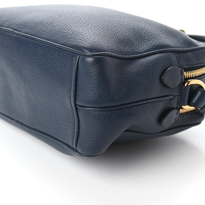 Prada Vitello Phenix Camera Bag Baltico 8 of 11