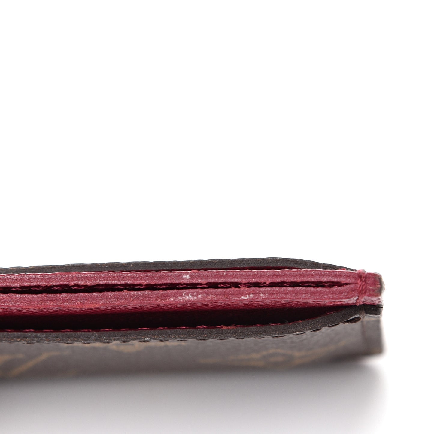 Monogram Card Holder Fuchsia