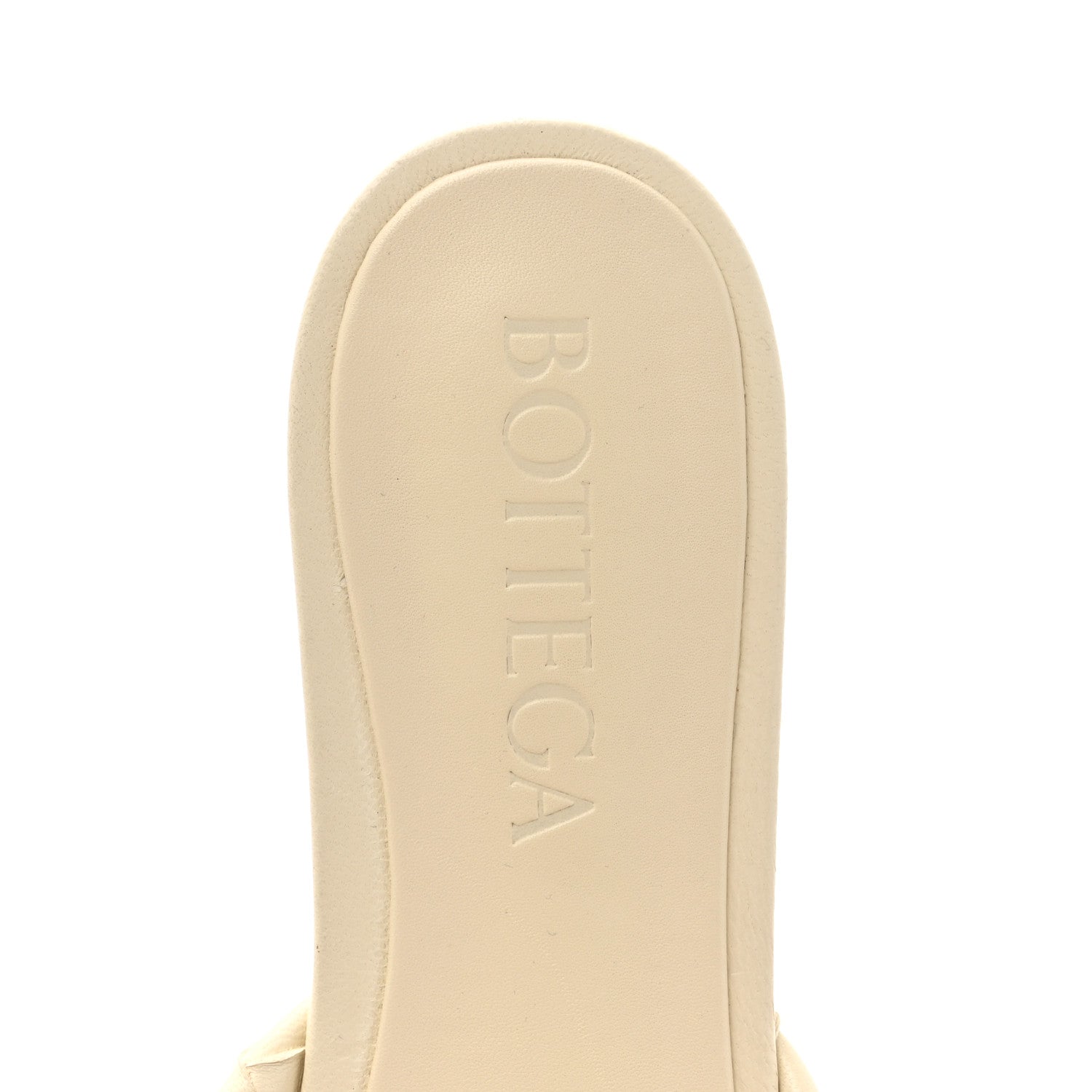 Bottega Veneta Nappa Twisted Intrecciato Blink Flat Mule Sandals 40 Sea Salt 8 of 9